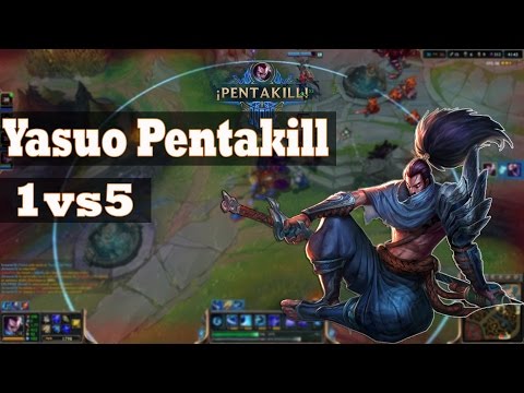 Yasuo Montage - 1v5 Pentakills and INSANE Outplays | League of Legends