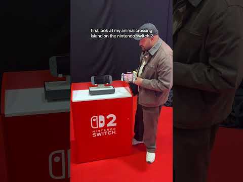 First Look: Animal Crossing Island On A Nintendo Switch 2 - London Experience