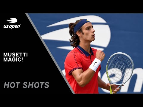 Lorenzo Musetti's Perfect Passing Shot! | 2021 US Open