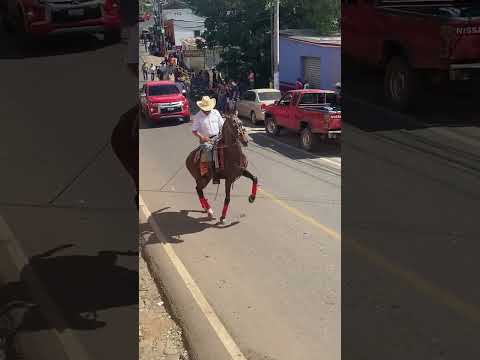 Desfile hípico em Guazacapan Santa Rosa