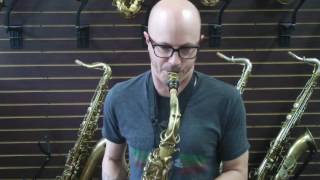 Video thumbnail for Saxquest! King Zephyr Tenor Sax SN 242496 by SaxquestShop