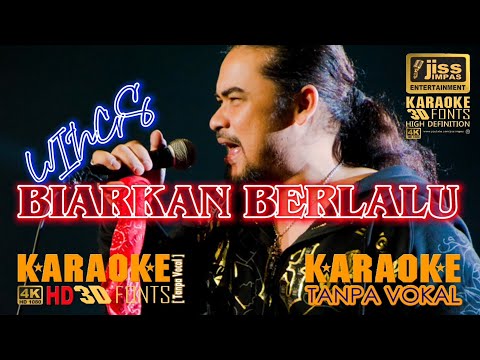 BIARKAN BERLALU - WINGS - KARAOKE HD [4K] Tanpa Vocal