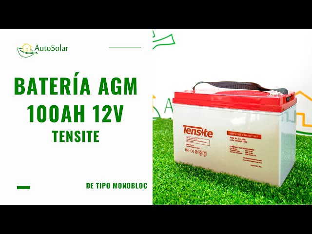 Batería AGM 12V 100Ah Tensite