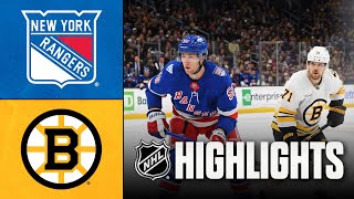 [검증마트]01월11일 뉴욕레인저스 보스턴 NHL 하이라이트
