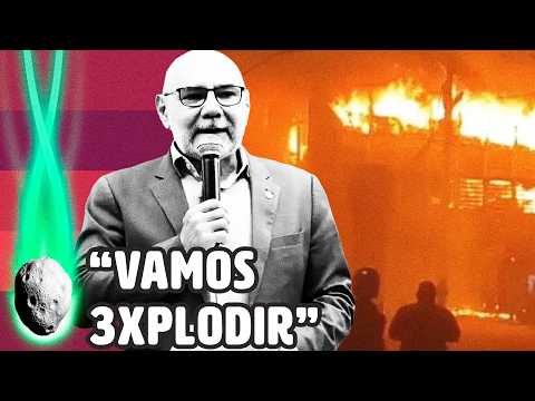 APÓS AMEAÇA DE GRUPO PRÓ-FLÁVIO, INCÊNDIO DESTROI PRÉDIO DA UFPE | PLANTÃO