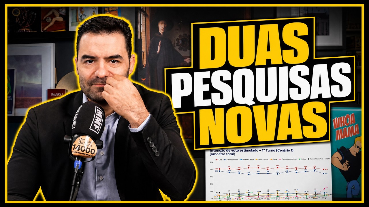 PLANTÃO DO MAMÃEFALEI - PESQUISA ATLAS INTEL E NEXUS