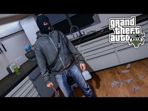 EINBRUCH in unsere VILLA! 😨 - GTA 5 Real Life Mod