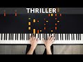 Thriller Michael Jackson Tutorial Of My Piano Cover