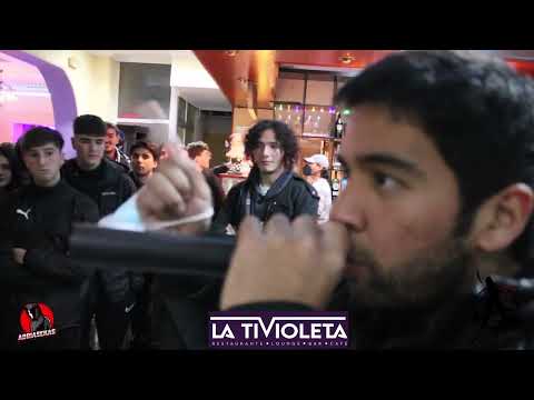 Batalla tivioleta battel dual Najib y Lobo vs Adrox y Lolo