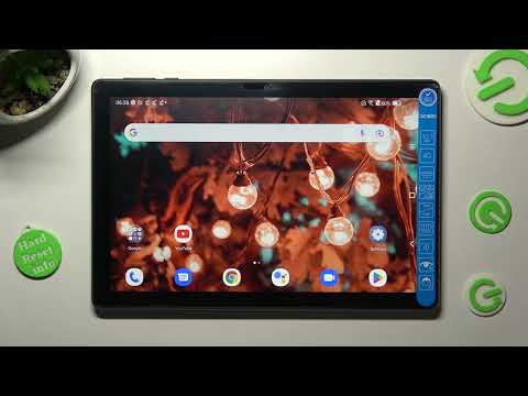 How to Customize Keyboard Theme with Photo in ALCATEL 3T 10 4G  - Pick Keyboard Color