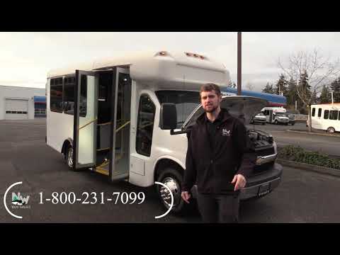 2008 Chevy Arboc Sprit of Freedom 14 Passenger ADA Shuttle Bus – S17636