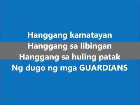 GUARDIANS Song by FRMG Bob Malasogue