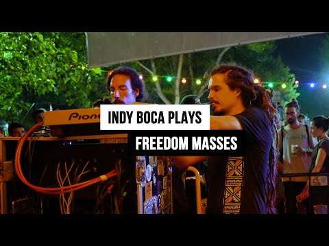 Indy Boca plays Freedom Masses - @internationaldubgathering @indybocasoundsystem