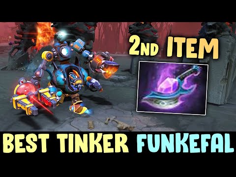 BEST Tinker Funkefal LOVES Arcane Blink — BUILD 2nd ITEM