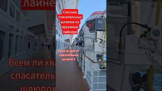 Сколько спасательных шлюпок на круизном лайнере #mscdivina #umarkeyn #4k #cruise