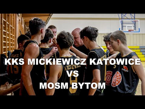 Basketball U17 KKS Mickiewicz Katowice vs MOSM Bytom
