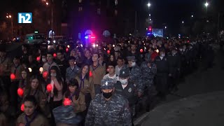 Կանթեղներով երթ։ Լրաբեր - 03.04.2021