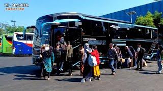 Download lagu STJ EVOLUTION EAST JAVA EXPRESS‼️ ALWAYS PACKED WITH PASSENGERS AT MAOSPATI TERMINAL, AWESOME mp3