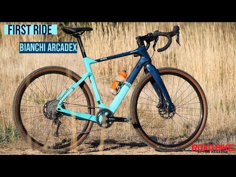 First Ride Bianchi Arcadex Gravel Bike - Road Bike Action Magazine