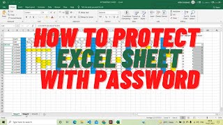 How to protect Excel sheet with password in hindi for beginners