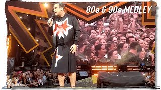 Robbie Williams • 80s &amp;  90s Medley • THES Tour • Hannover 11/07/2017 • Multicam