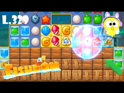 Fishdom level 329 super hard