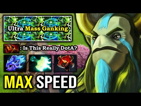 ULTRA Max Speed MID Nature Prophet Mass Ganking Nowhere is Safe 100% Deleted Everyone DotA 2