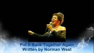 Aretha Franklin * A Woman Falling Out of Love 2011/ Put It Back Together Again