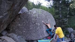 Video thumbnail de Sabates d'home mort, 6c+. Cavallers