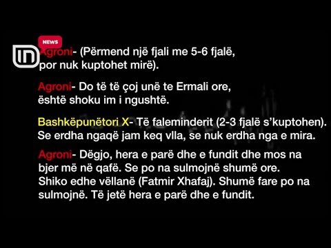 Përgjimi audio, PD: Vëllai i ministrit Xhafaj ndihmon trafikantët | IN TV Albania