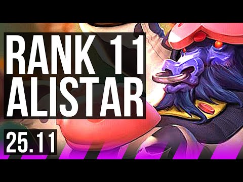 ALISTAR & Miss Fortune vs NAUTILUS & Senna (SUP) | Rank 11 Alistar | KR Challenger | 25.11
