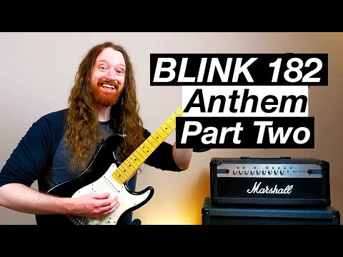 Anthem Part Two by Blink 182 - Guitar Lesson & Tutorial