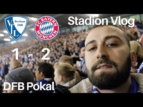DFB Pokal Krimi | VfL Bochum vs FC Bayern München Stadion Vlog | Die Ostkurve bebt!