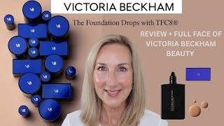 Testing Victoria Beckham's New Foundation Drops! | Plus Full Face of Victoria Beckham Beauty