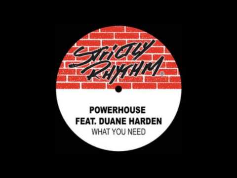 Powerhouse feat. Duane Harden - What U need (Full Intention power mix)