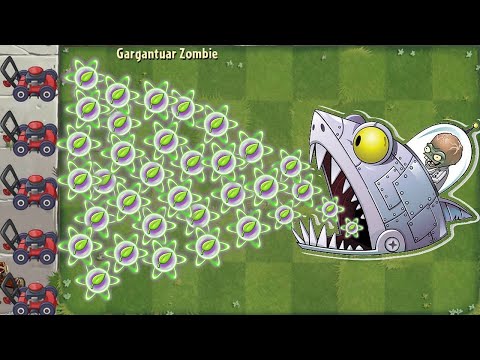 Random All Plants LEVEL 1 Vs Zombot Sharktronic Sub - PvZ 2 Zomboss Battlez