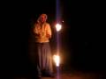 Juggling Fire Show The Magic Stick - YouTube