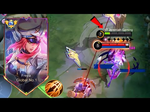 100 IQ FAST HAND FREYA TO OUTPLAYED ENEMIES🤫 ( FREYA BEST BUILD 2024 ) MLBB