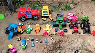 अरे बच्चों हमारे tractor और टायर्स रेसिंग कार 🚗 और खिलौने चोरी हो गए !! Vikas toys 111