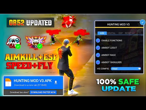 AIMKILL ☠️ MOD MENU 🔥Antiban FF Panel🔥Free Fire Injector🔥Ob52 Free Fire Hack😈FF panel Hack Mobile|FF