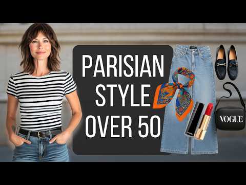 How To Dress Parisian Style Over 50