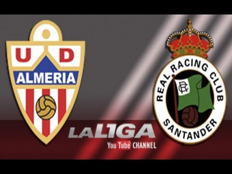 Gol de Charles (2-1) en el UD Almería - Racing de Santander - HD