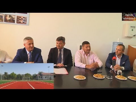 Teren de sport modern in comuna Traian