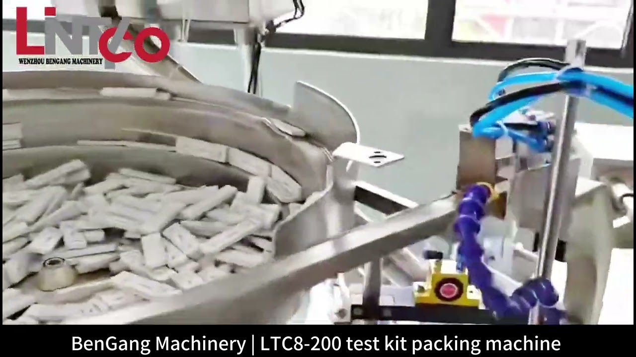 Machine d'emballage de silice à pochette unique, kit de test rapide