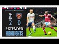 Extended Highlights | Tottenham Hotspur 2-0 West Ham | Premier League
