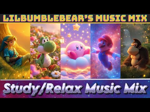 Nintendo Music to Study/Relax/Chill | Zelda Music, Mario Music, Donkey Kong Music & More