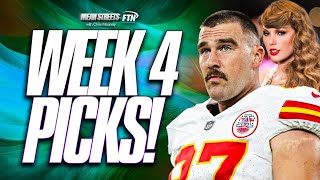 Week 4 Picks Against the Spread | Start & Sit | Week 4 NFL Props