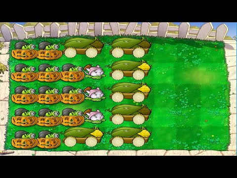Great Formation vs Gargantuar Plants vs Zombies