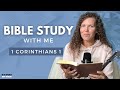 1 Corinthians 1 Exploring DIVISION In The Church Bible Study WITH ME