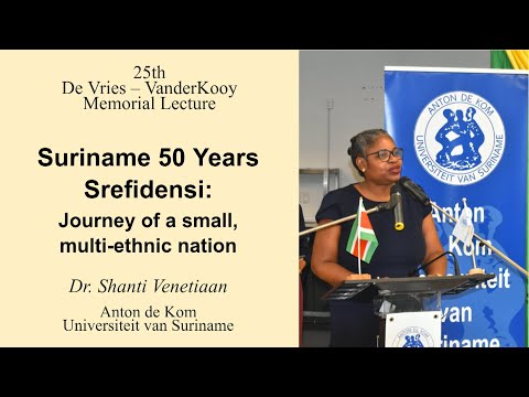 Suriname 50 Years Srefidensi: Journey of a small, multi-ethnic nation